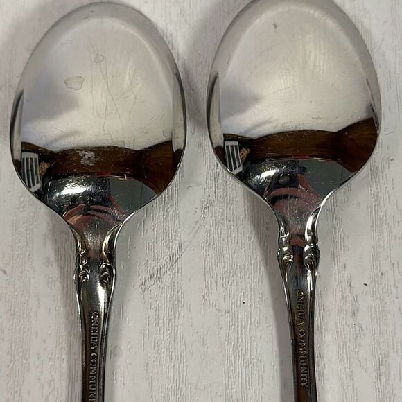 Oneida Brahms Community 7” Teaspoon Stainless Steel Flatware set of 4 - Picture 6 of 8